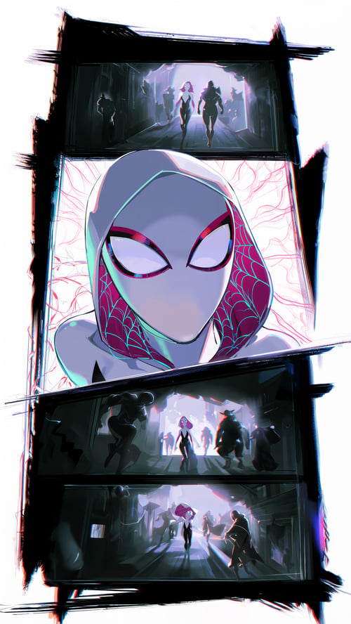 Spider-Verse Artstyle (蜘蛛侠:平行宇宙风格) | Sony Pictures by Alex on Tensor.Art
