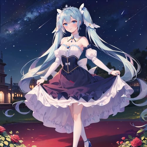 Snow Miku 2019 | 雪ミク2019 | Hatsune Miku by ishiwatafox117 on Tensor.Art
