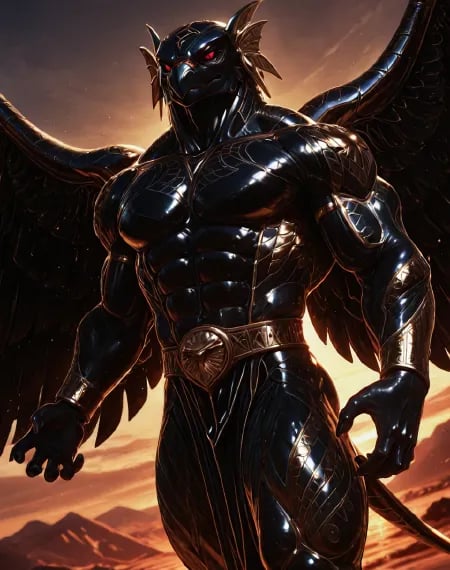 Horus (Gods of Egypt) (Pony) (AD)  by user_720431629750874608 on Tensor.Art