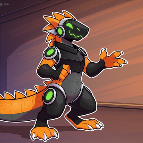Protogen concept for Anima by Alex on Tensor.Art