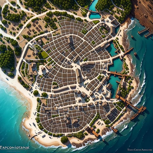 Fantasy City Map Generator by user_653089063695360983 on Tensor.Art