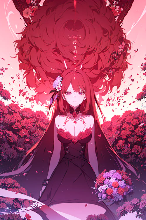  red and white by 梅黛垚子 on Tensor.Art