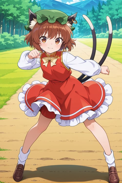 Chen (Touhou Project) - 橙 (東方) by RDMPrompt on Tensor.Art
