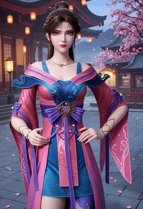 鱼三娘-练气十万年-国漫-Illustrious光辉 by 云落 on Tensor.Art