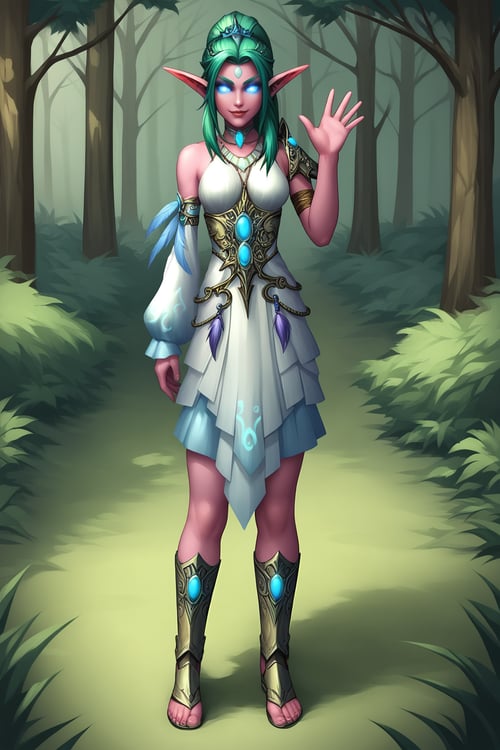 Tyrande Whisperwind (WoW) - Comission LoRA PonyXL  by KillerUwU13_AI on Tensor.Art