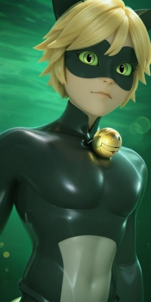 Aqua Noir S1-5, Ladybug, Miraculous, Illustrious by Tetete on Tensor.Art