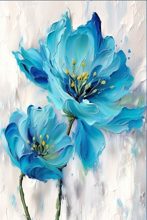 Acrylic Paint Impasto technique by H.M (Areuyttez Namhto) on Tensor.Art