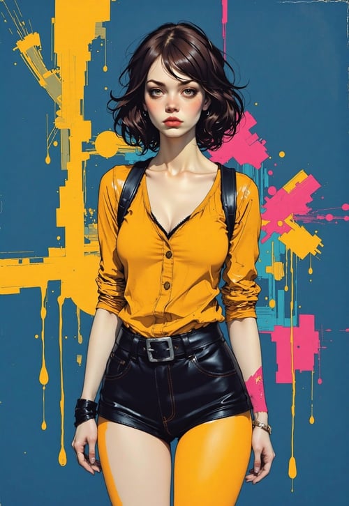 abstrakt_background_girl by PtikoalAi.2 on Tensor.Art
