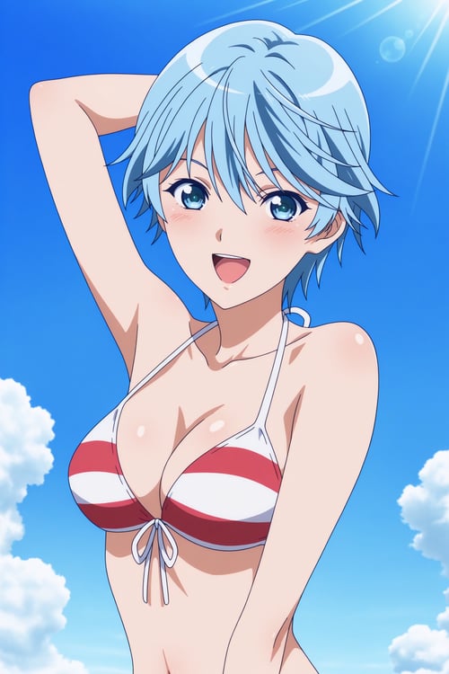 Fuuka Akitsuki (秋月風夏) - Fuuka (風夏) (3 Outfits) by Hot Anime Girls on Tensor.Art