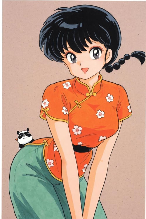 Takahashi Rumiko 高桥 留美子 Artist Style (Ranma 1/2) by Ttan on Tensor.Art