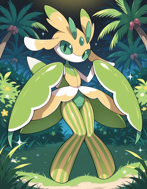 Lurantis (Pokemon) [Pony/Illustrious] by ji on Tensor.Art