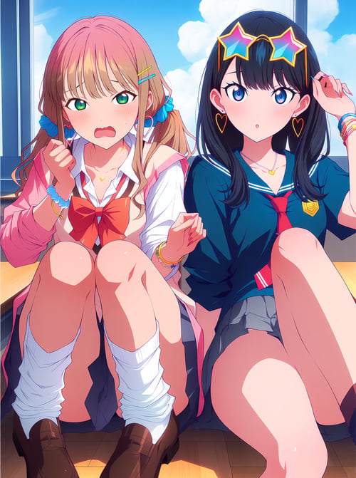 Gridman Universe | Takarada Rikka 宝田六花 | Minami yu by poron on Tensor.Art