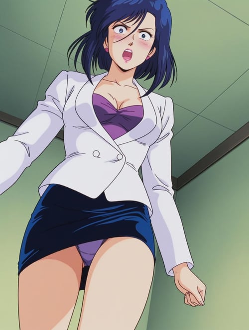 Nogami Saeko (City Hunter Classic Anime) by Ttan on Tensor.Art