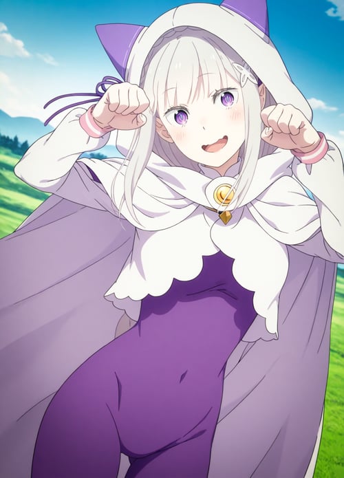 Emilia Re:Zero kara Hajimeru Isekai Seikatsu SS4 by SagiAsa on Tensor.Art