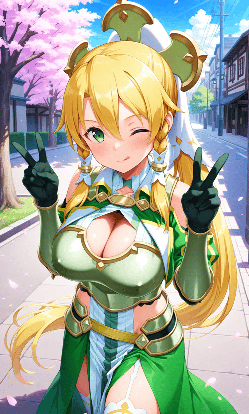 [ILLUST] Leafa | Sword Art Online : Alicization by scarxzys_ on Tensor.Art