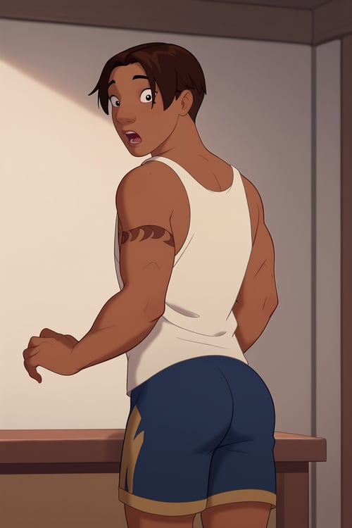David Kawena (Lilo & Stitch) - Comission LoRA Pony by KillerUwU13_AI on Tensor.Art