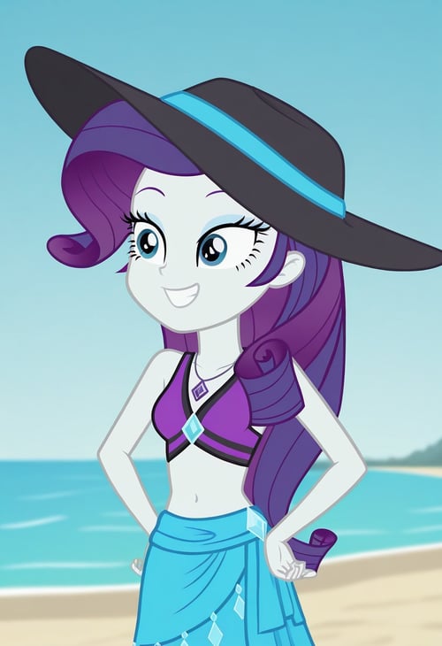 Rarity swimsuit | Equestria girls | illustriousXL by tupirish on Tensor.Art