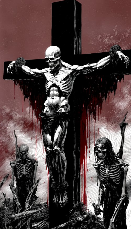 Berni Wrightson Illustrations from Frankenstain st by inknoir on Tensor.Art