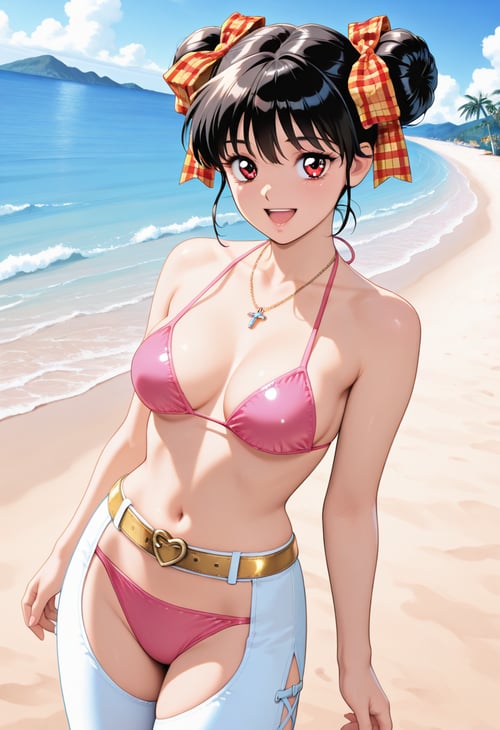 はじけるチャップス / Bursting Chaps - DOAXVV Outfit (Illust by reprinter on Tensor.Art