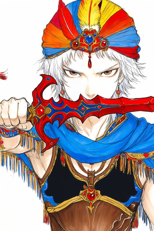 [Anima] Yoshitaka Amano/天野喜孝，最终幻想/FINAL FANTASY by flyx3 on Tensor.Art