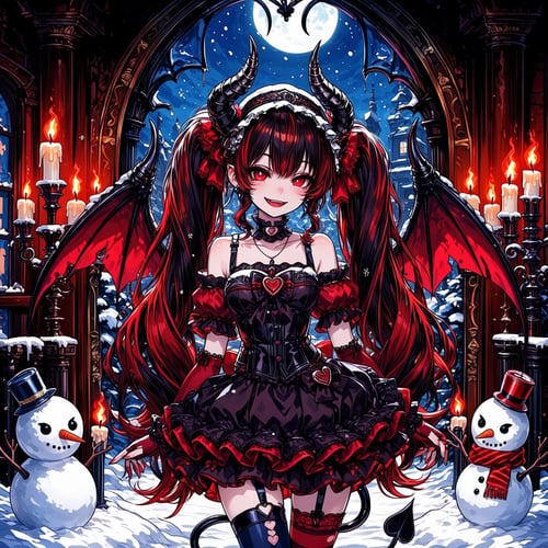 Anima画风系列-恶魔城风格Dark Castlevania Style by 爱丽丝王 on Tensor.Art