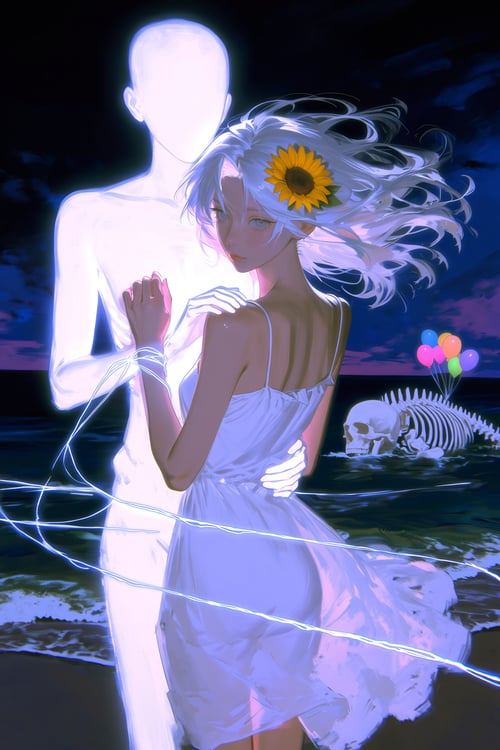 Niji Ultraviolet [Anima] by Feelings_into_words on Tensor.Art