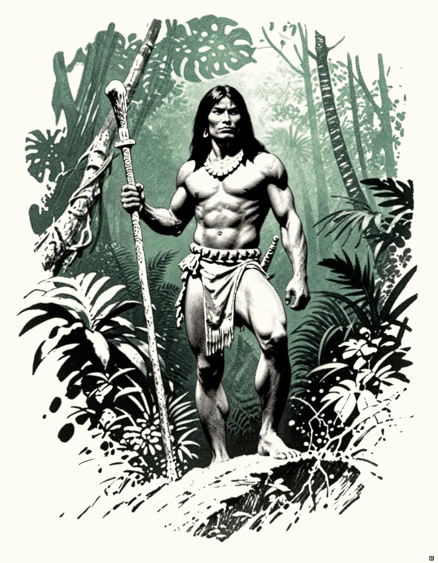FRAZETTA Ink Style by inknoir on Tensor.Art