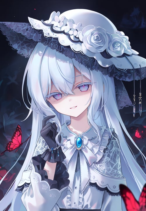 tsukishiro_yuki月代雪【魔法少女ノ魔女裁判】 by hans on Tensor.Art