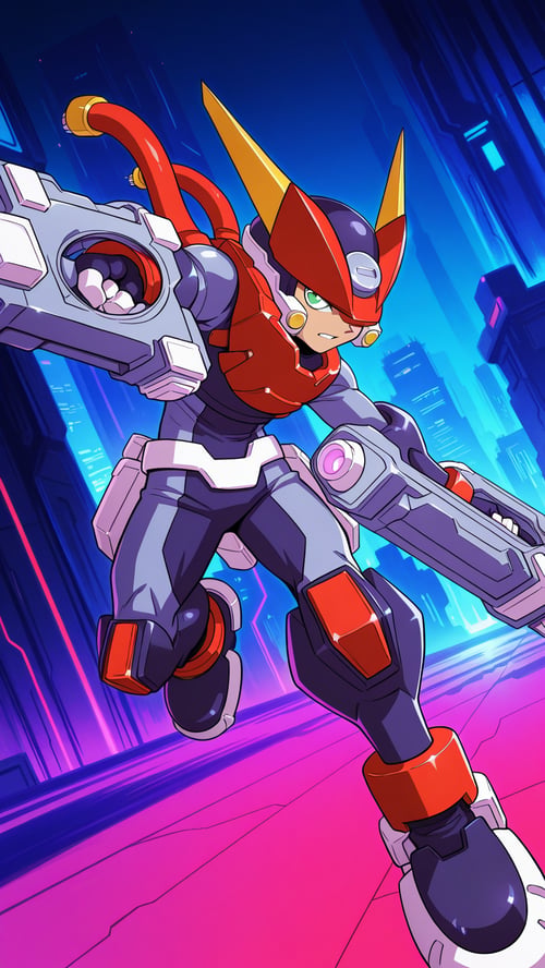 Model A - Megaman ZX Advent by bfai on Tensor.Art