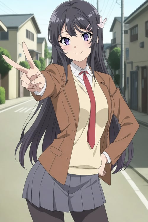 Mai Sakurajima (桜島 麻衣) - Aobuta by Katori Konoe on Tensor.Art