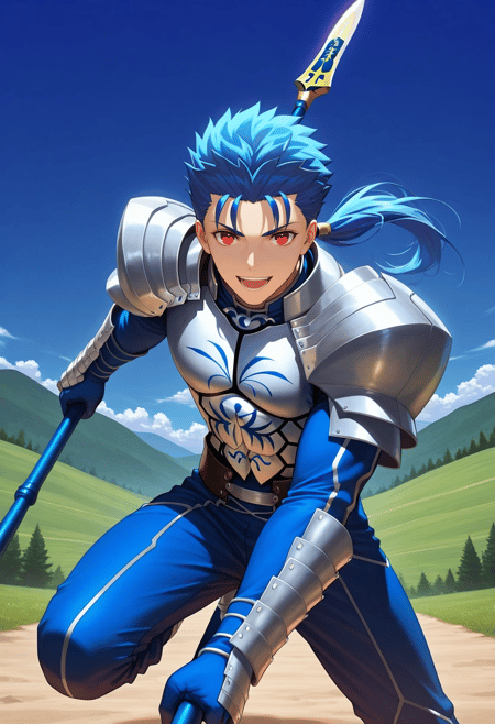 Lancer / Cú Chulainn | Fate by andinmaro146 by user_680967095118289292 on Tensor.Art