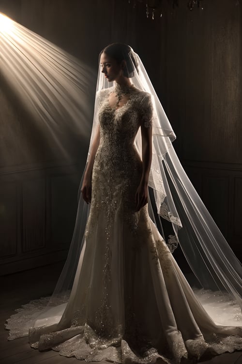 wedding dress set by miaomiao on Tensor.Art