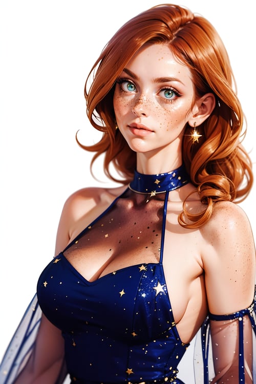 Starry Sky Dress - Freckledvixon by Ttan on Tensor.Art