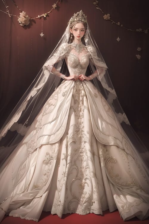 wedding dress set by miaomiao on Tensor.Art