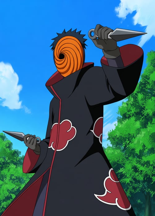 Tobi- Naruto Shippuden |Anima| by Cuervo on Tensor.Art