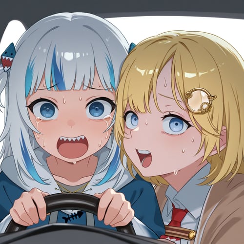 Pov Crashing Car - Power crashes Kobeni's car (Meme) by miniphak on Tensor.Art