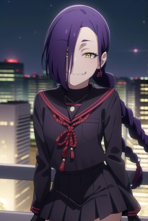 Magane Chikujouin (築城院 真鍳) - ReCREATORS (レクリエイターズ) by Sol Eternelle on Tensor.Art