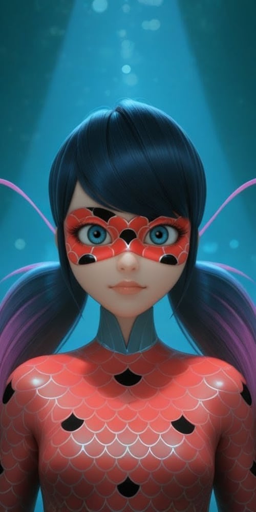 Aquabug S1-5, Ladybug, Miraculous, Illustrious by Tetete on Tensor.Art