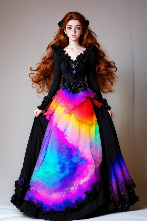 Black Opal Dress by miaomiao on Tensor.Art