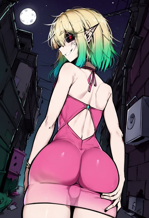 GlitchAce- style by Hanran_Koizoku on Tensor.Art