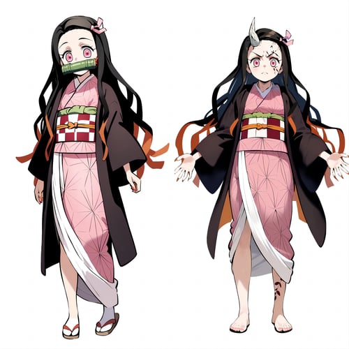 【鬼灭之刃-Kimetsu no Yaiba】祢豆子-Kamado Nezuko by Tangerboom on Tensor.Art