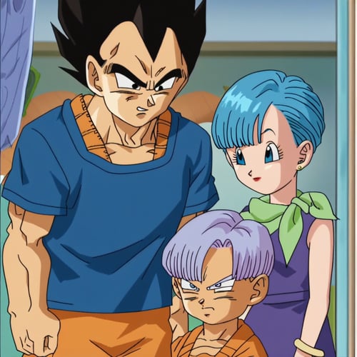 Vegeta x Bulma | Dragon Ball Z by Dadadala on Tensor.Art