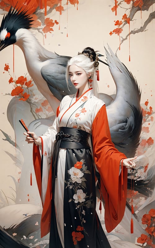 Red Crowned Crane 绪儿-鹤 - XRYCJ by Ttan on Tensor.Art