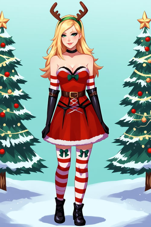 Slay Belle Katarina (League of Legends) - Comissio by KillerUwU13_AI on Tensor.Art