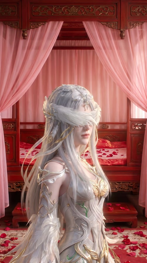 完美世界·九劫焚天白发柳树 by 天运子 on Tensor.Art