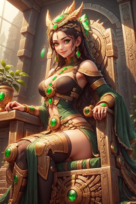 Mayan Gold World by Beone21 on Tensor.Art