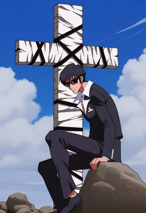 Trigun (1998) Anime Style by adachi main 2007 on Tensor.Art