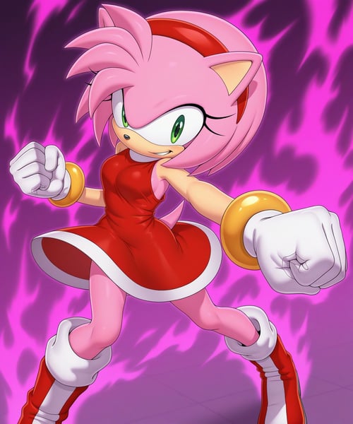 Amy Rose by Sonic X on Tensor.Art