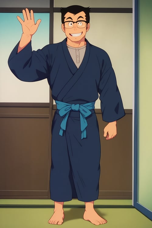 Ataru Father (Urusei Yatsura) - Comission LoRA Pon by KillerUwU13_AI on Tensor.Art