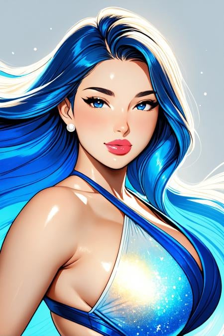 ill炫彩荧光插画动漫celeShine by Tianchimp on Tensor.Art